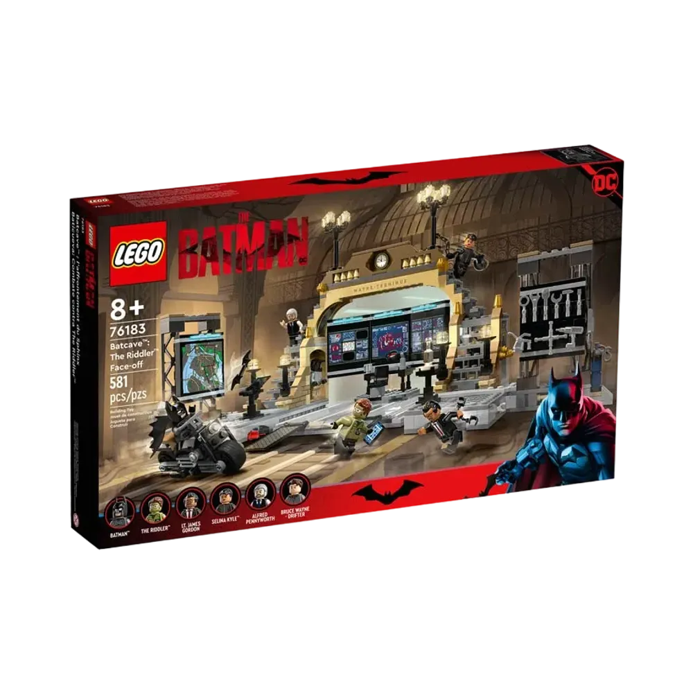 LEGO DC "Batcave: The Riddler Face-off, batman" [76183]