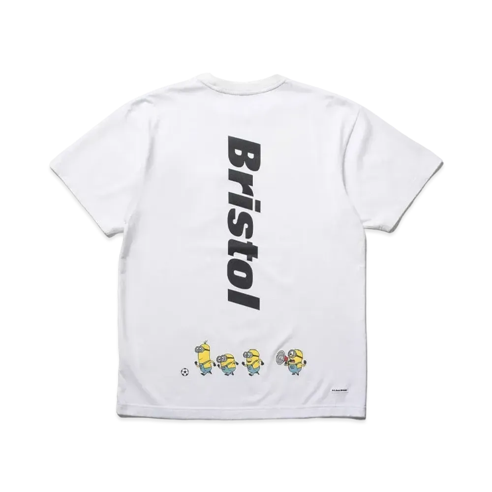 F.C.Real Bristol x Minions Emblem Pocket T-shirt "White"