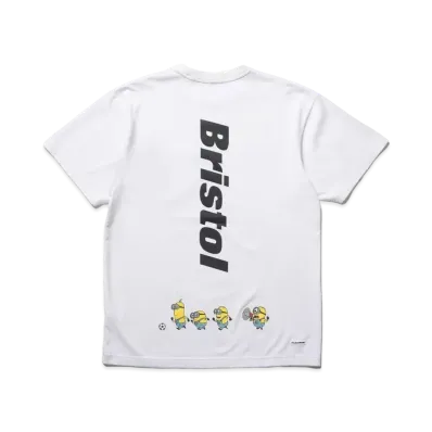 F.C.Real Bristol x Minions Emblem Pocket T-shirt "White"