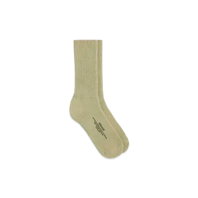 JJJJound Organic Socks "Light Olive"