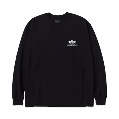 NEIGHBORHOOD NH . Tee LS-9 "Black"
