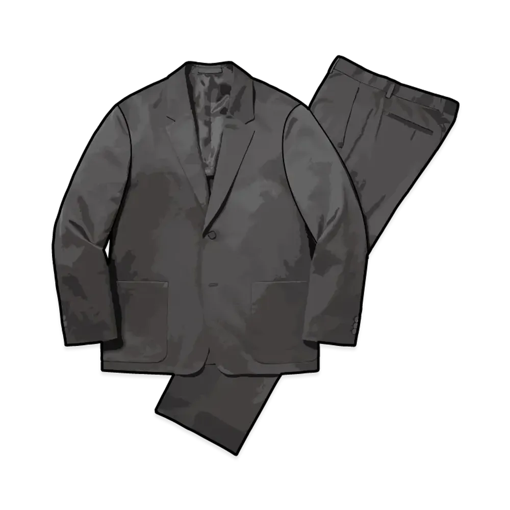 Supreme Sea Island Cotton Suit "Black"