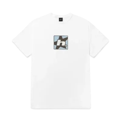 HUF H Star Tee "White"