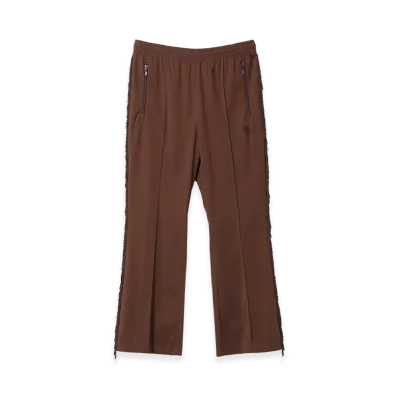 NEEDLES Fringe Track Pant - High Count Jersey "Burgundy"