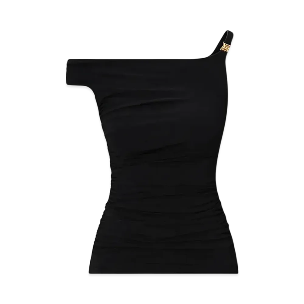 AMIRI Women's Off The Shoulder Top "Black"