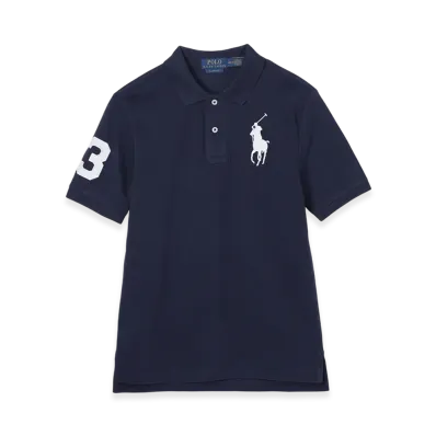 Polo Ralph Lauren Short-Sleeve Big Pony Mesh Polo Shirt "Refinednavy"