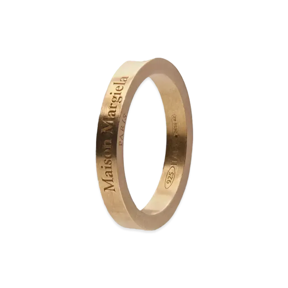 Maison Margiela Logo Ring "Gold"