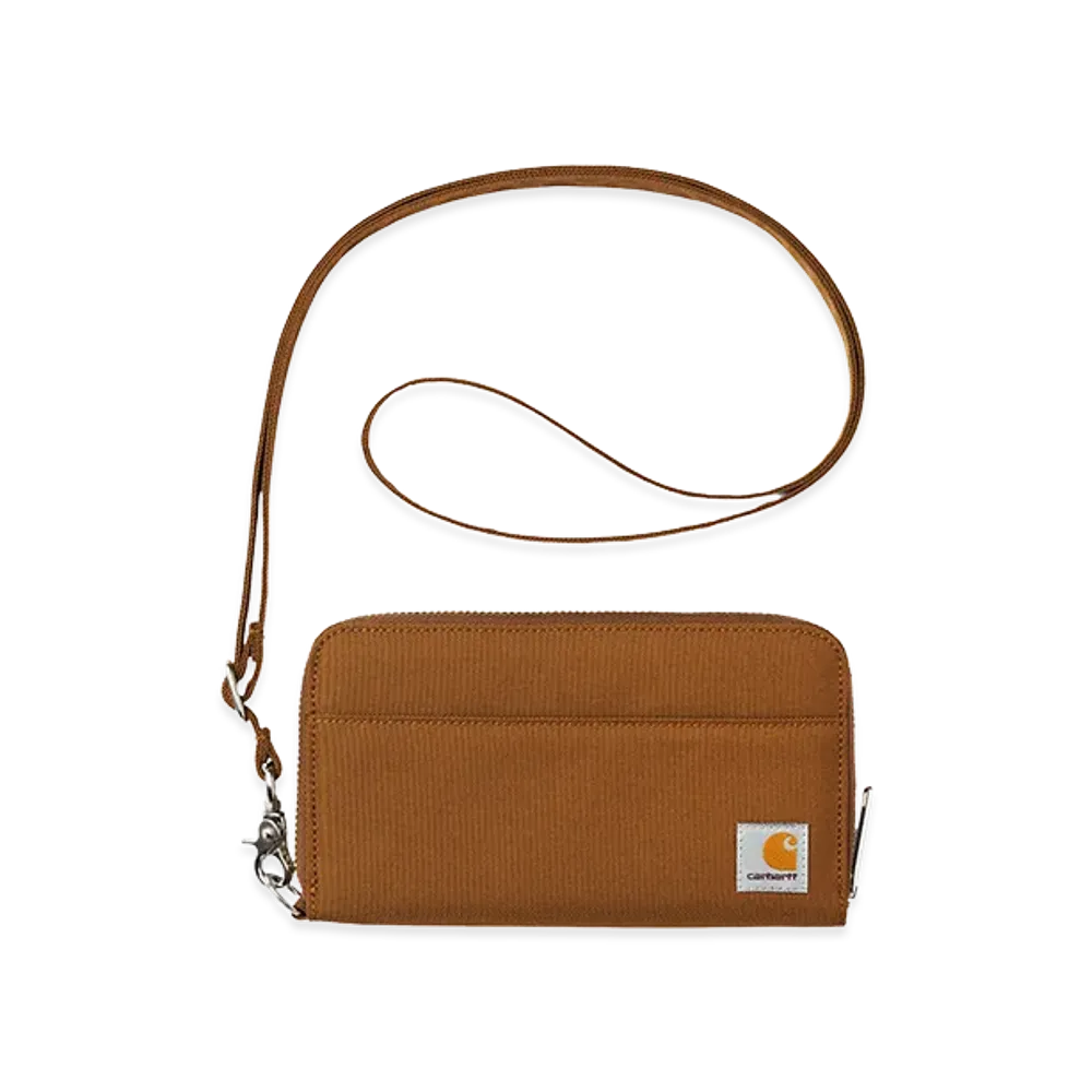 Carhartt WIP Travel Wallet "WIP H Brown"