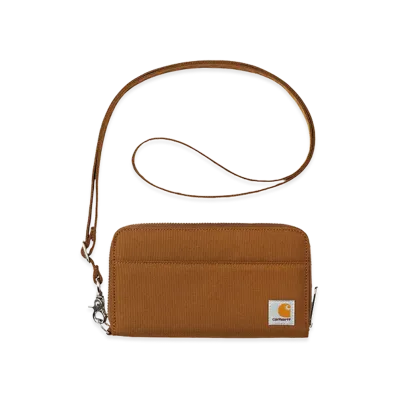 Carhartt WIP Travel Wallet "WIP H Brown"