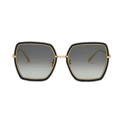 CHARLES & KEITH Oversized Square Butterfly Sunglasses "Black"
