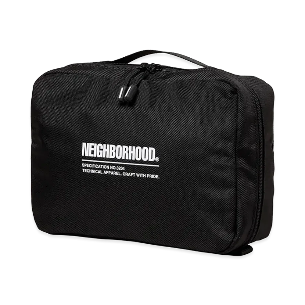 NEIGHBORHOOD Travel Pouch-S "Black"
