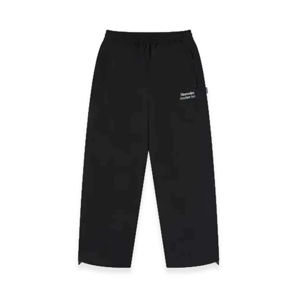 Mercedes Anchor inc. Nylon Track Pants "Black"