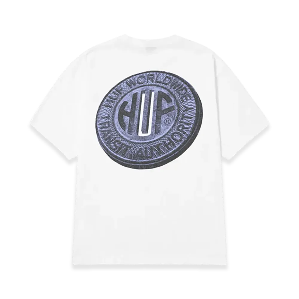 HUF Token Tee "White"