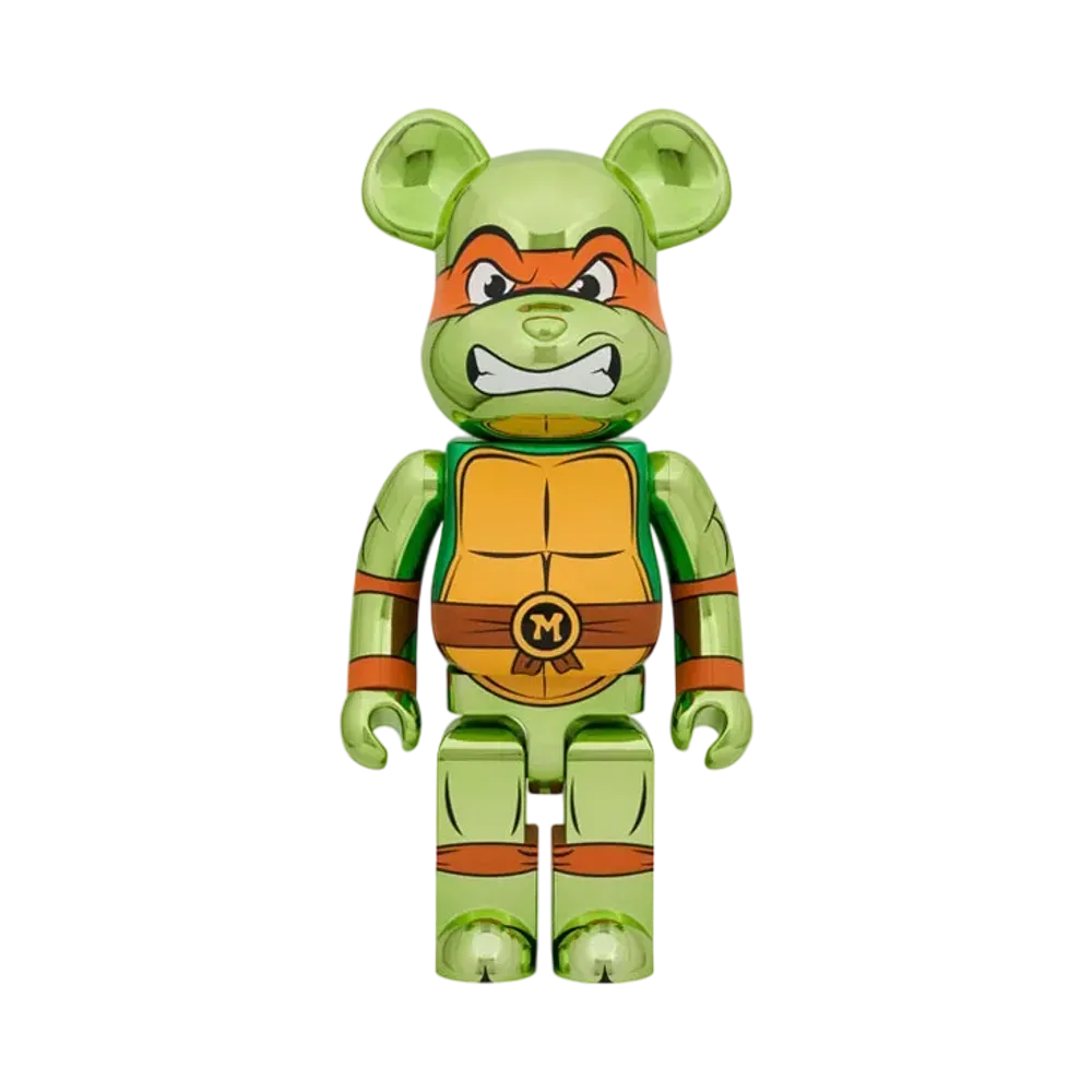 Bearbrick Michelangelo Chrome Ver. 1000%