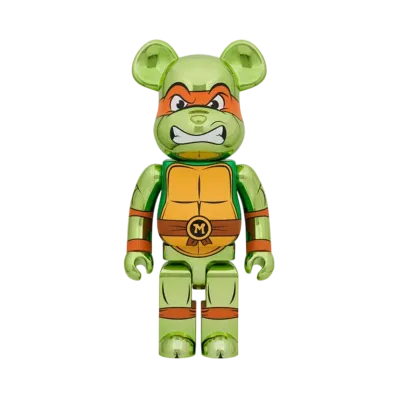 Bearbrick Michelangelo Chrome Ver. 1000%