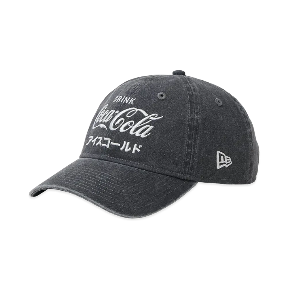 NEW ERA x Coca-Cola 9Twenty Acid Wash "Dark Grey"