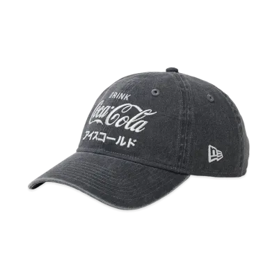 NEW ERA x Coca-Cola 9Twenty Acid Wash "Dark Grey"