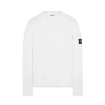 Stone Island 506A2 Winter Cotton Crewneck Knit - 22FW "Off White"