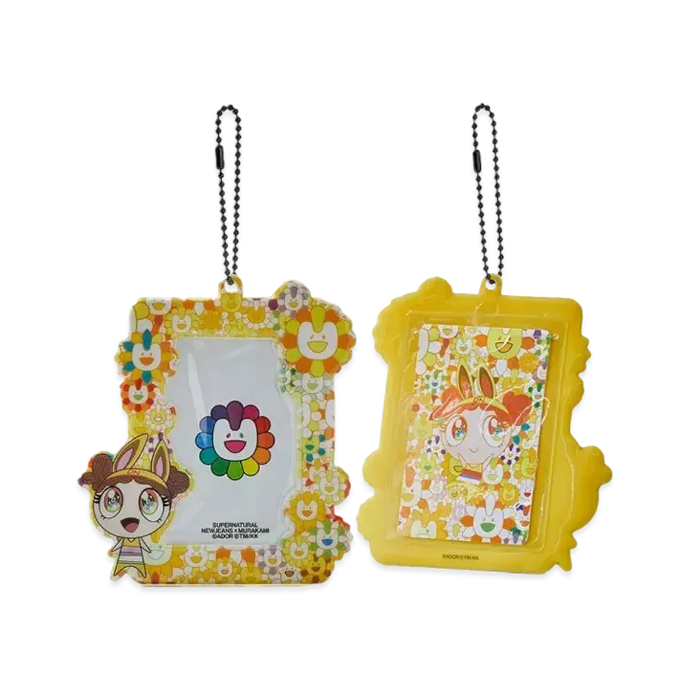 NewJeans x Takashi Murakami Supernatural Photo Card Holder Keyring "Danielle"