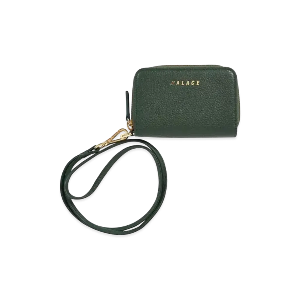 PALACE Leather Wallet "Dark Green"