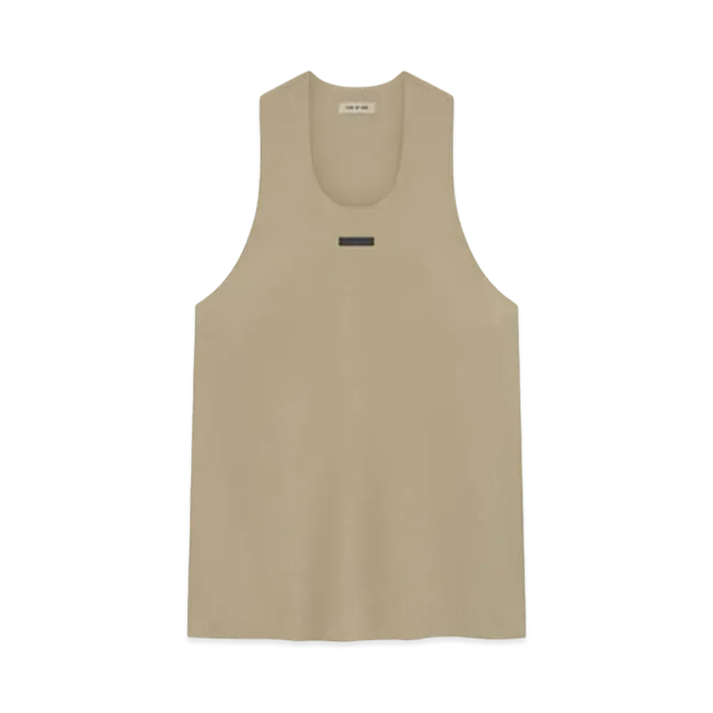 FEAR OF GOD Wool Double Layer Tank Top "Dune"