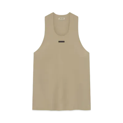 FEAR OF GOD Wool Double Layer Tank Top "Dune"
