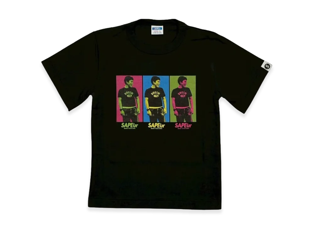SAPEur x MASATOSHI HAMADA Kids Traffic Light S/S T-Shirt "Black"