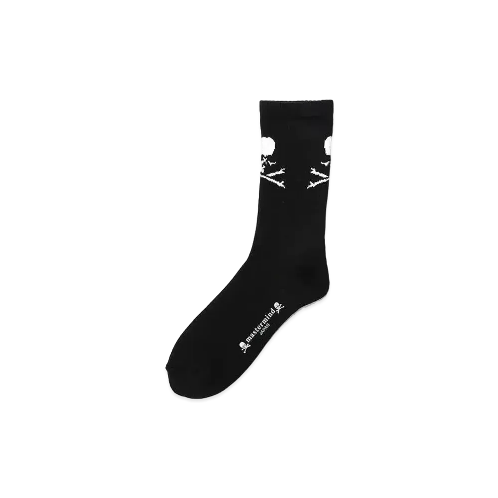mastermind JAPAN Skulls Socks "Black"