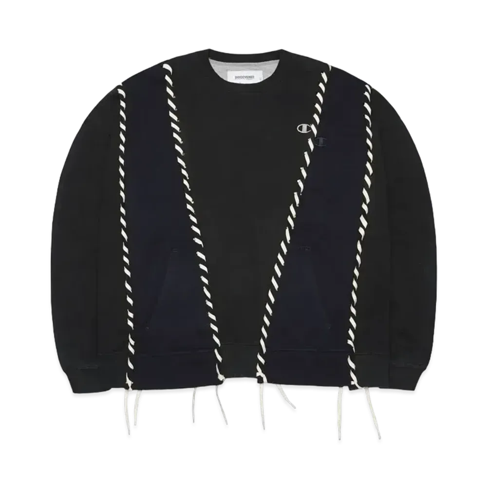 DISCOVERED WIDE CHAMP SWEAT (SNKRDUNK EXCLUSIVE) "BLACK"