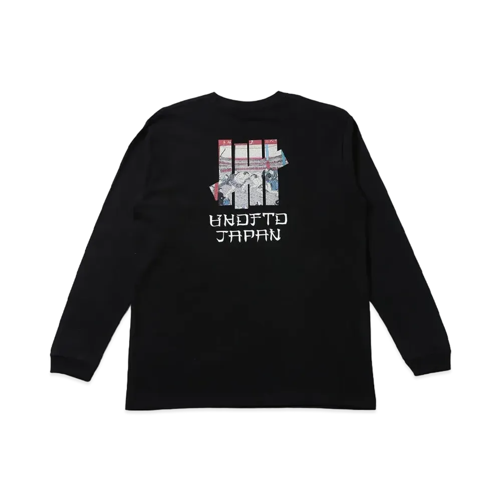 UNDEFEATED UKIYOE SUMO L/S TEE - 190052 "Black"