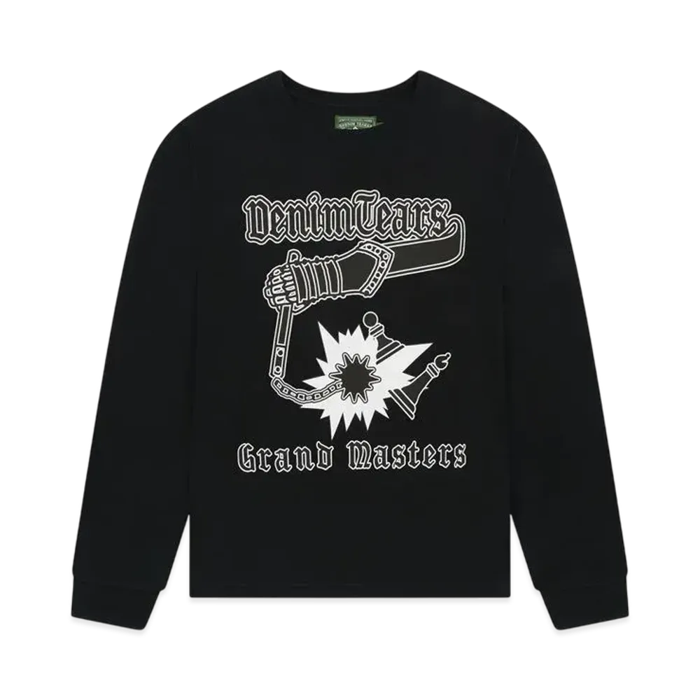 DENIM TEARS Grandmaster Tee "Black"