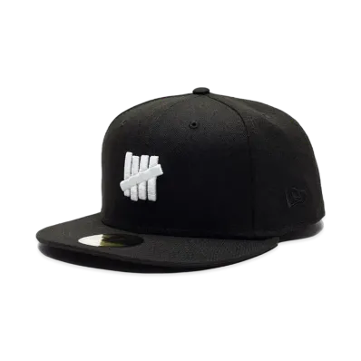 UNDEFEATED X NE ICON FITTED - 90188 "Black"