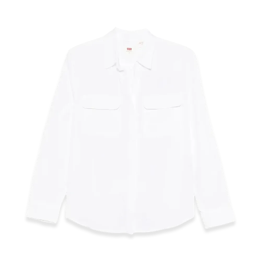 Levi's Women's Elaine Utility Shirt "White"