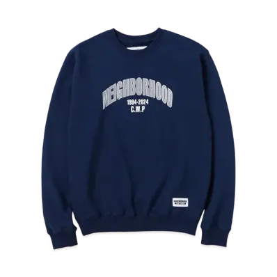 NEIGHBORHOOD OT . Sweat Shirt LS-2 "Navy"
