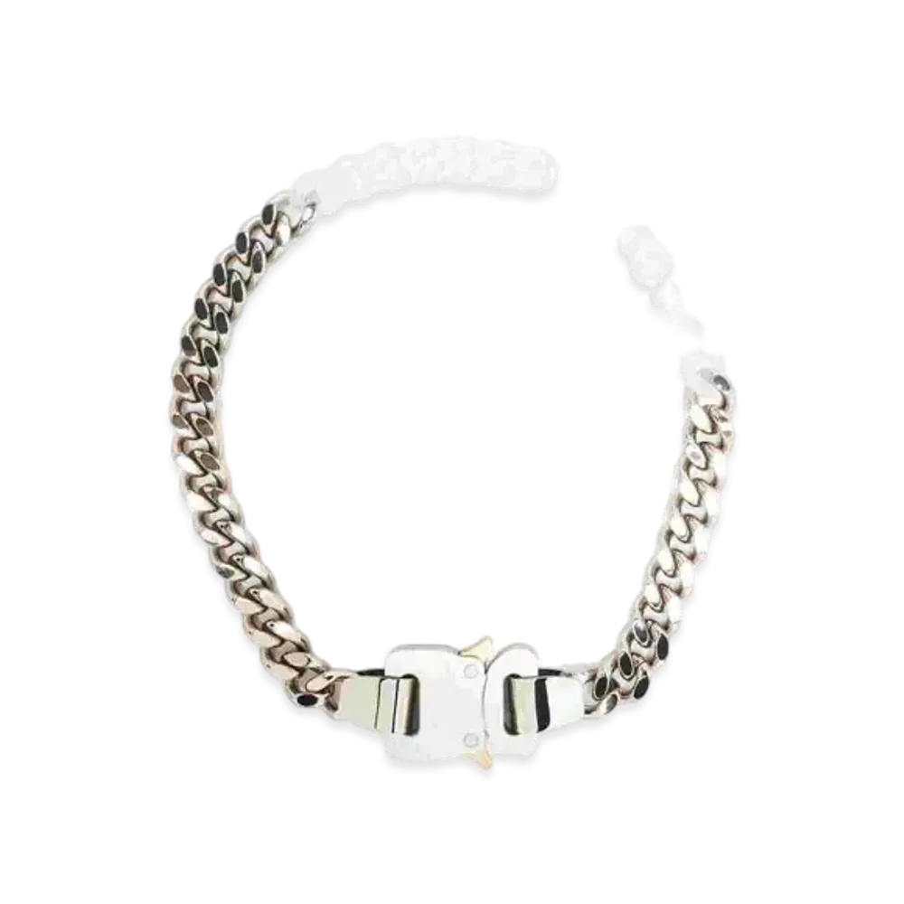 1017 ALYX 9SM Logo Tag Chain-Link Necklace "Silver "