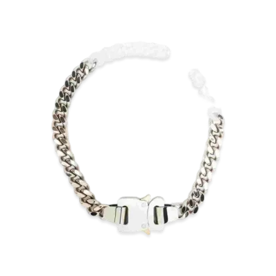 1017 ALYX 9SM Logo Tag Chain-Link Necklace "Silver "