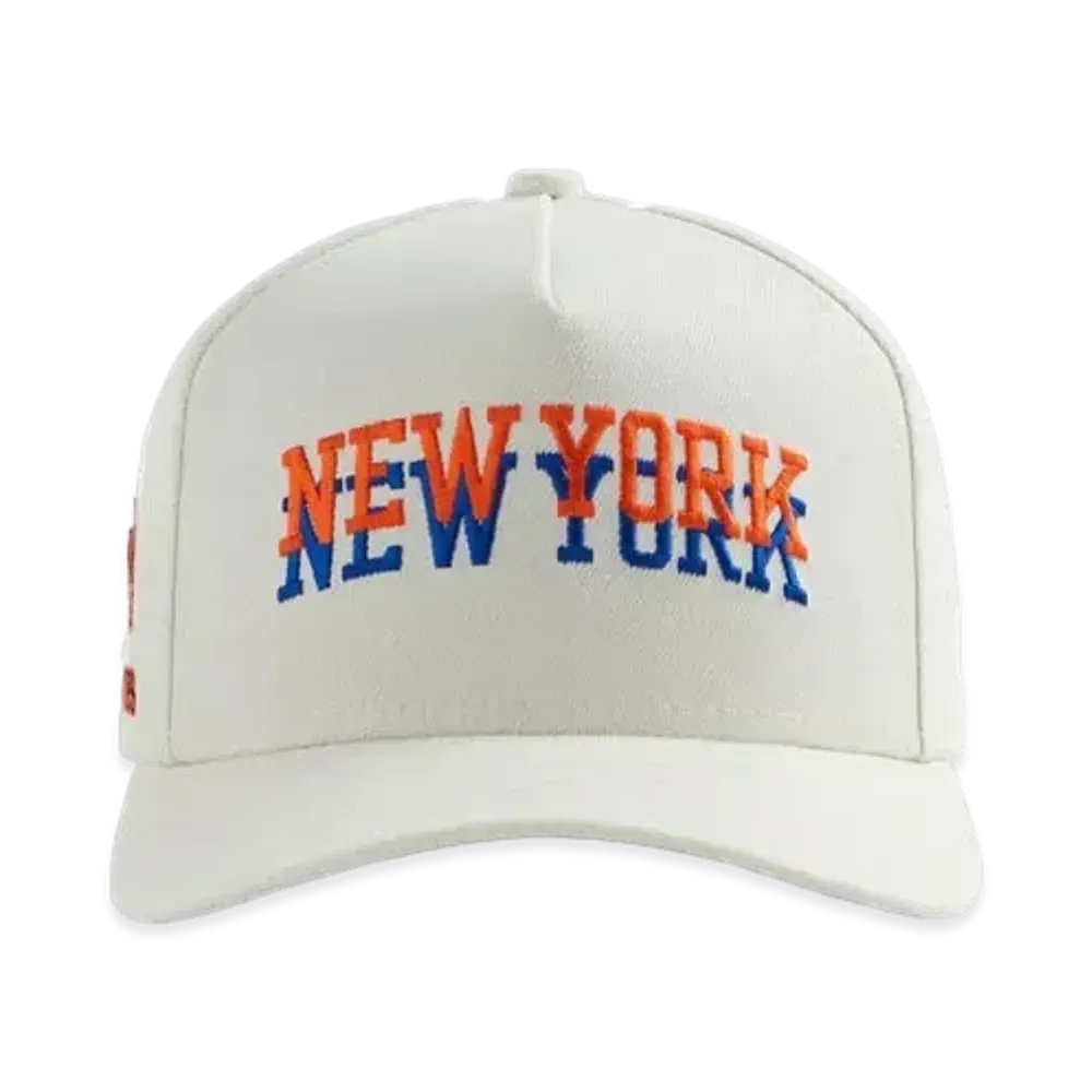 Kith x New Era x the New York Knicks 9FORTY A-Frame Snapback "Silk"