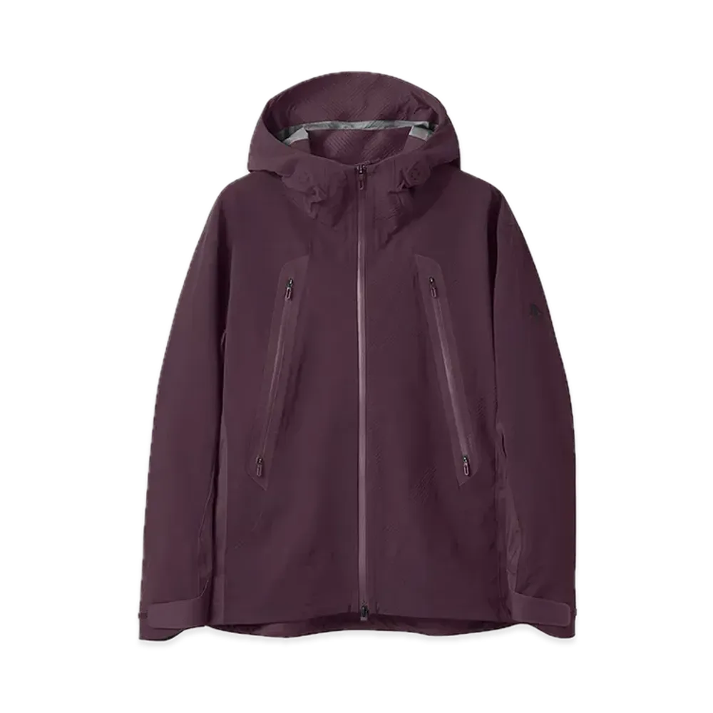 DESCENTE ALLTERRAIN Hard Shell Jacket Clairs EXP "Plum"