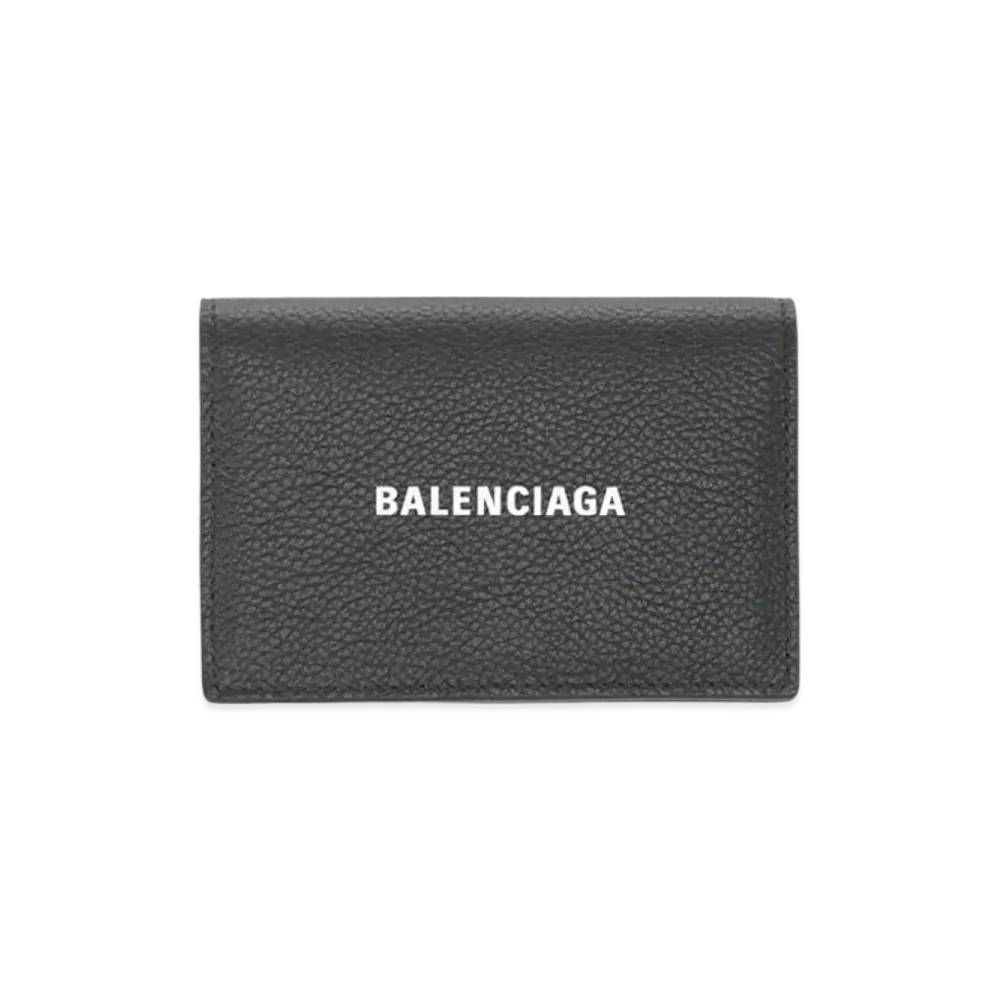 BALENCIAGA Cash Flap and Card Holder "Black"