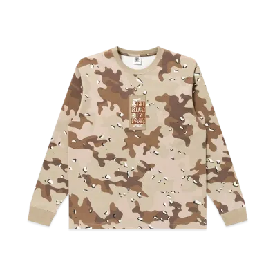 BlackEyePatch HWC Label L/S Tee "Desert Camo"