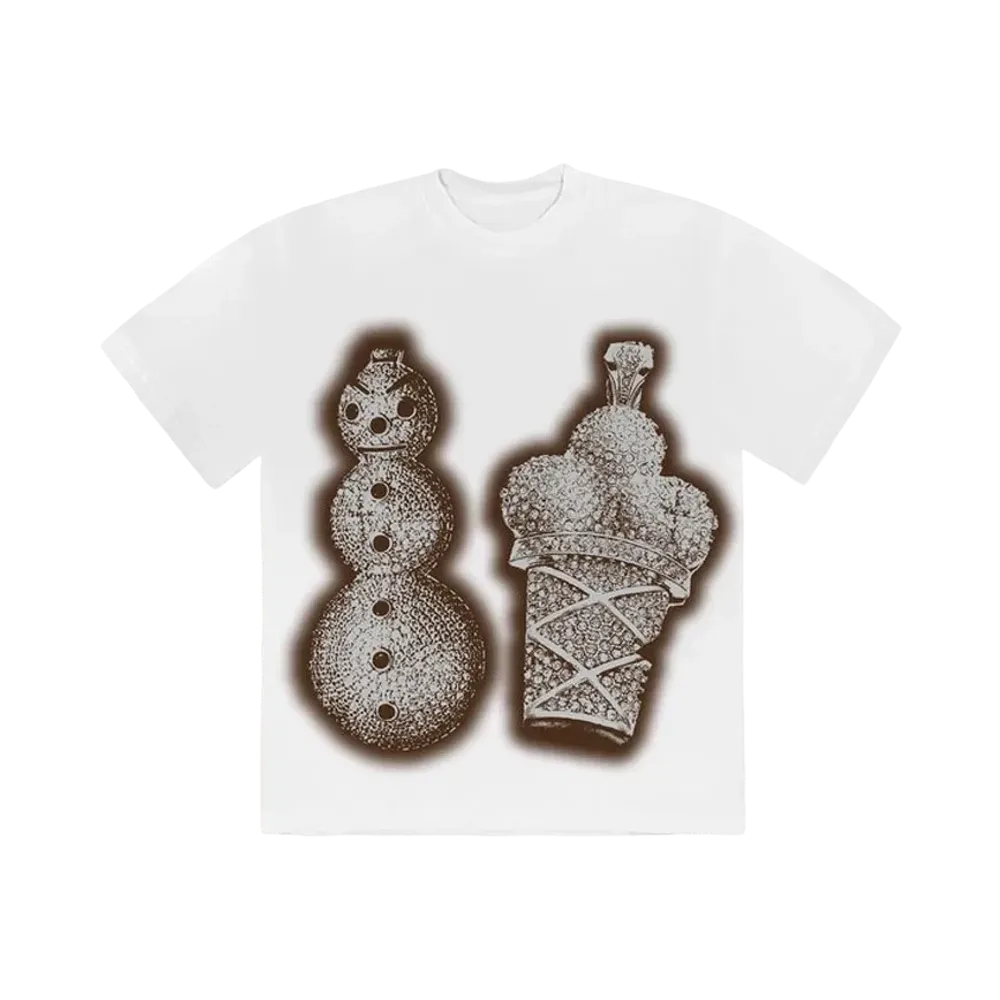 トラヴィススコット カクタスジャック フォー ヴェルズ TM:1017 Tシャツ "ホワイト"