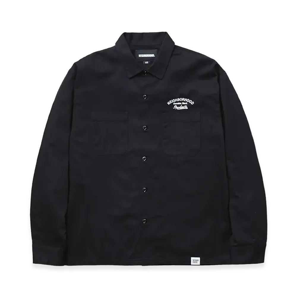 NEIGHBORHOOD Classic Work Shirt LS "Black"