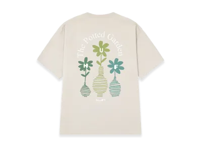 HUF The Potted Garden Tee "Greige"