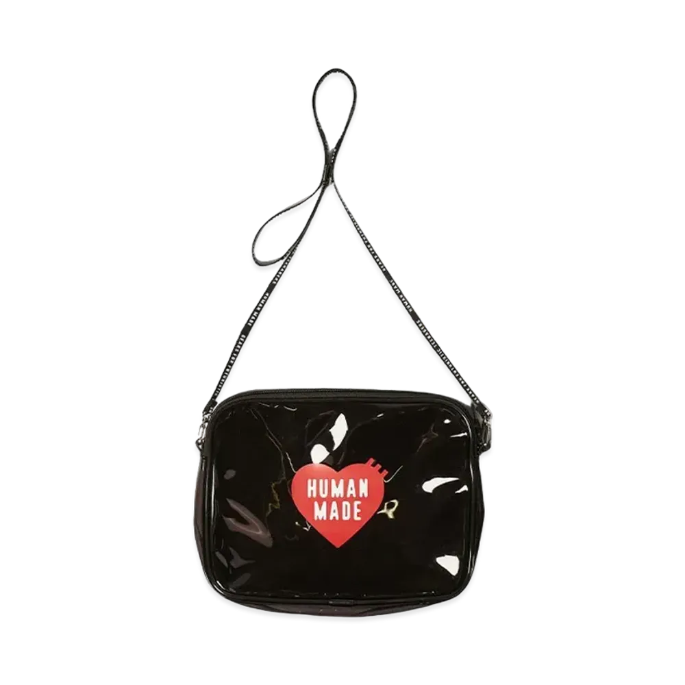 HUMAN MADE PVC POUCH LARGE "Black"