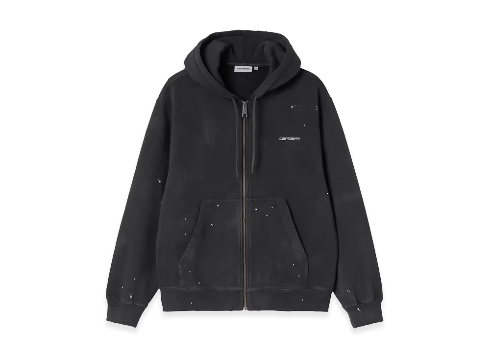 Carhartt WIP Hooded Painter Jacket "Black/Destroy Wash/Splatter"