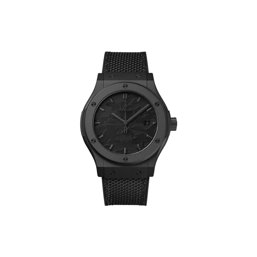 HUBLOT x Yohji Yamamoto Classic Fusion "All Black Camo"