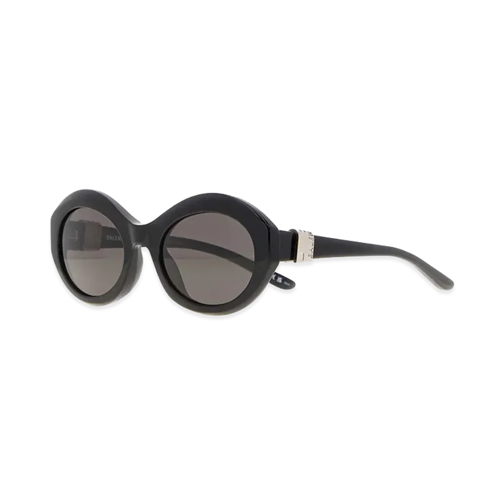 BALENCIAGA Women's Acetate Sunglasses "Black"