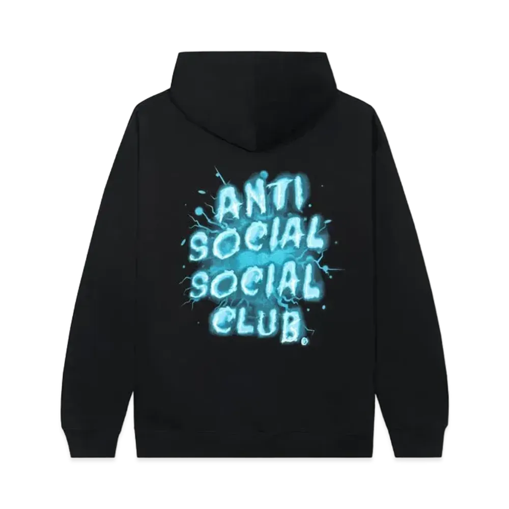 ANTI SOCIAL SOCIAL CLUB I See Splash Black Hoodie "Blue"
