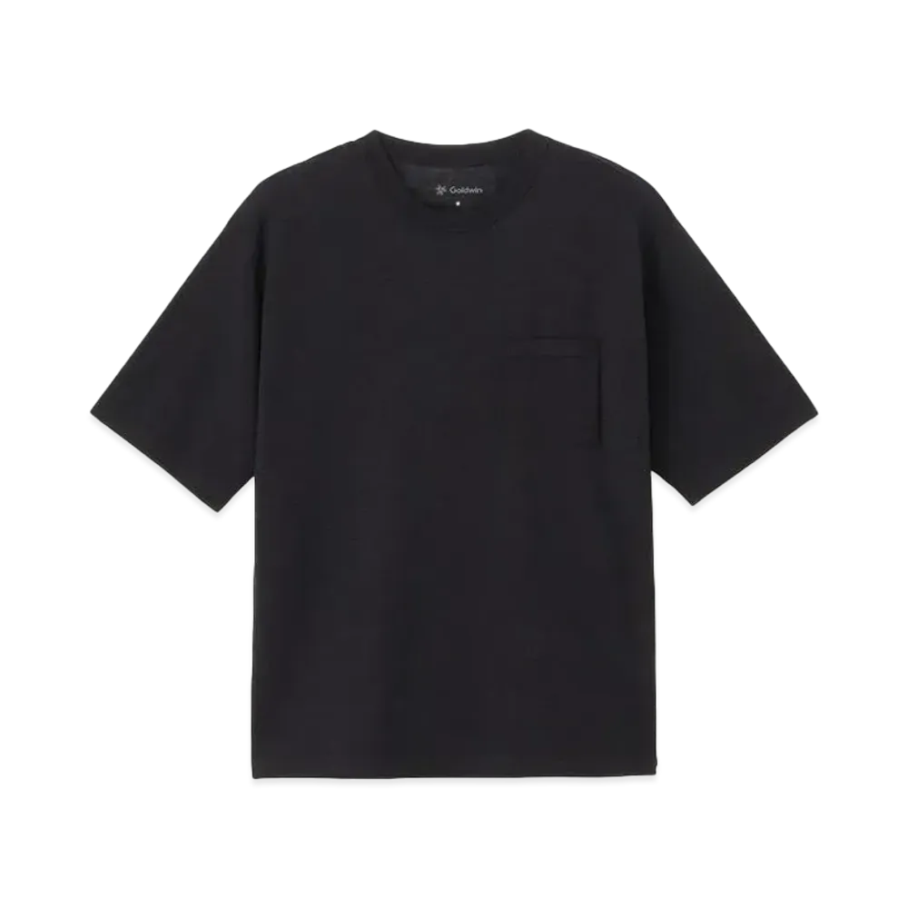 Goldwin Whole Garment Wool Knit T-shirt (Unisex) "Black"