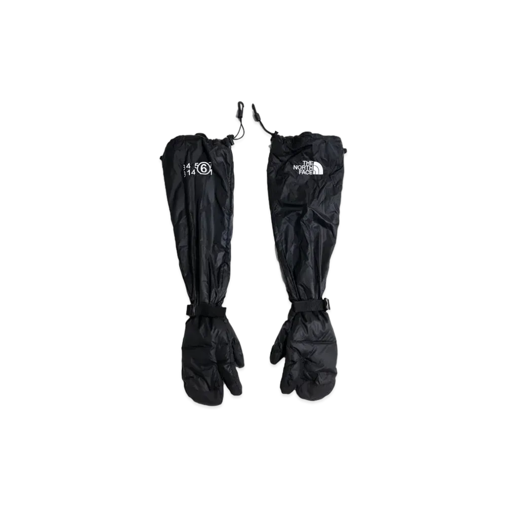 The North Face x MM6 Maison Margiela Tabi Expedition Gloves "Black"
